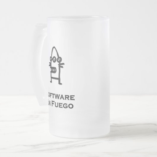 Drie Eye Bot Software En Fuego Matglas Bierpul (Voorkant links)