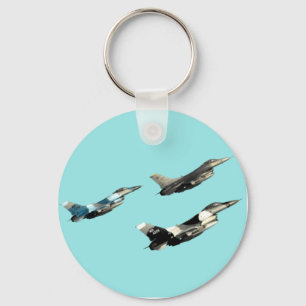 Drie F16s Sleutelhanger