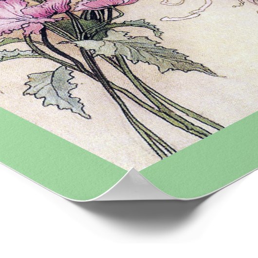 Drie Fairies Mad met Joy Poster (Hoek)