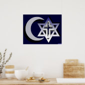 Drie Faiths Print (Keuken)