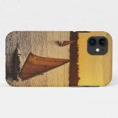 Drie falukas met toeristen op de Nijl bij Case-Mate iPhone Case (Achterkant (horizontaal))