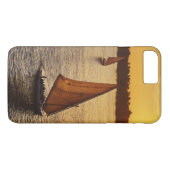 Drie falukas met toeristen op de Nijl bij Case-Mate iPhone Case (Achterkant (Horizontaal))
