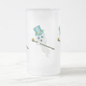 Drie Fancy geesten bovenhoeden die de schedelkanke Matglas Bierpul (Center)