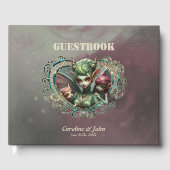 Drie feeën, de metgezellen van het magische hart. gastenboek (Voorkant)