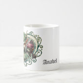 Drie feeën, de metgezellen van het magische hart. koffiemok (Center)