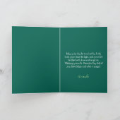 Drie Feestelijke Kabouters Klaver St. Patrick's Da Kaart (Binnen)