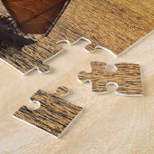 Drie feodka's met bliksem op de Nijlrivier Legpuzzel (Zijkant)