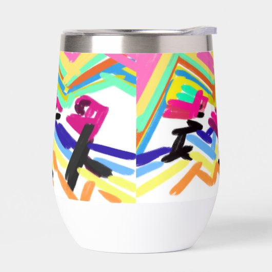 Drie flamingo zonsondergang tattoo (Links)