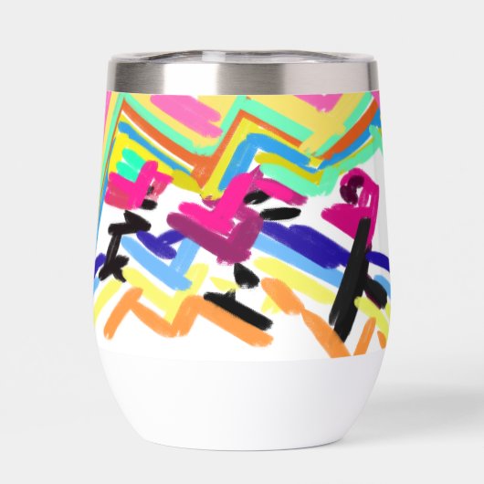 Drie flamingo zonsondergang tattoo (Achterkant)