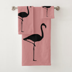 Drie Flamingos Bad Handdoek