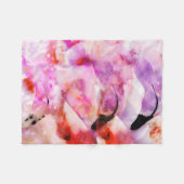 Drie Flamingos Fleece Deken (Voorkant (Horizontaal))