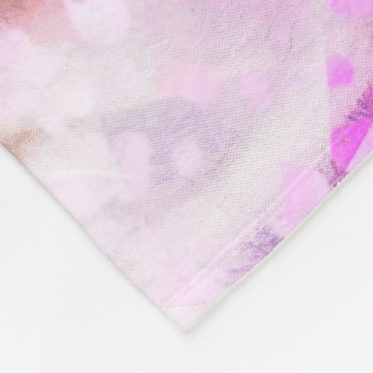 Drie Flamingos Fleece Deken (Hoek)