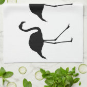 Drie Flamingos Theedoek (Gevouwen)