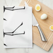 Drie Flamingos Theedoek (Quarter Fold)