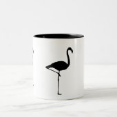 Drie Flamingos Tweekleurige Koffiemok (Center)