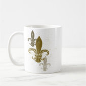 Drie Fleur De Lis Koffiemok (Links)