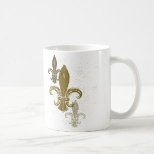 Drie Fleur De Lis Koffiemok