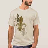 Drie Fleur De Lis T-shirt (Voorkant)