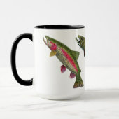 Drie forel koffie Mok (Links)