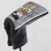 Drie Foto Best Pap Ever Custom Name Golf Head Co Golfheadcover (3/4 voorkant)