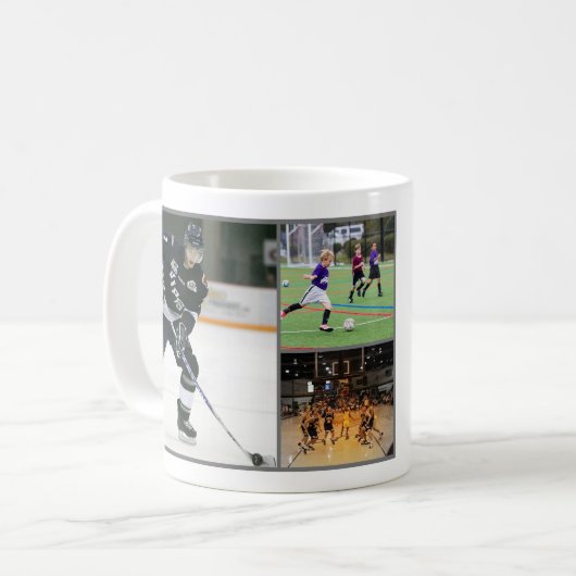 Drie Foto Best Pap in de Mok van het Hele Wereld K (Voorkant links)