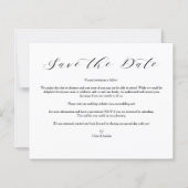 Drie foto collage romantische bruiloft goedkoop (Achterkant)