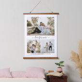 Drie foto-galerij Elegant Script Couple Tapestry Hangend Wandkleed (Slaapkamer)
