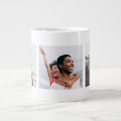 Drie foto gigantische koffie Mok (Voorkant)