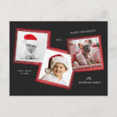 Drie foto Lijst familie vakantie Briefkaart (Voorkant)