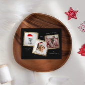 Drie foto Lijst familie vakantie Briefkaart