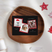 Drie foto Lijst familie vakantie Briefkaart