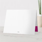 DRIE Fotobrieven Roze Meisjes 3e Verjaardag Kaart (Achterkant)