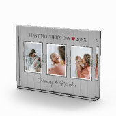 Drie fotocollage eerste Moederdag fotoblok (Rechts)