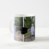 Drie foto's afstudeercollage script koffiemok (Voorkant links)