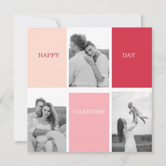 Drie foto's | Fijne Valentijnsdag (Voorkant)