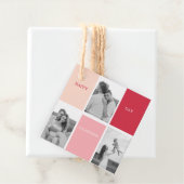 Drie foto's | Fijne Valentijnsdag Bedankjes Labels (In situ)