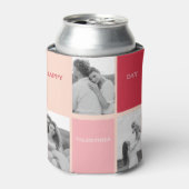 Drie foto's | Fijne Valentijnsdag Blikjeskoeler (Blikje Voorkant)