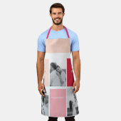 Drie foto's | Fijne Valentijnsdag Schort (Gedragen)