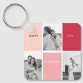 Drie foto's | Fijne Valentijnsdag Sleutelhanger (Voorkant)