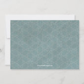 Drie foto's op touw - uitnodiging verjaardagsfeest (Achterkant)