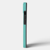 Drie foto's van getitreerde witte pap-hond blauw Case-Mate iPhone case (Achterkant / Links)