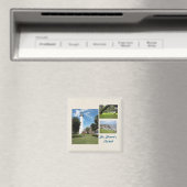 Drie foto's van St Simons Island Sjabloon Magneet (Insitu (Vaatwasser))