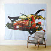 drie Franse soldaten ongeveer 1800 Wandkleed (In Situ (horizontaal))