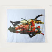 drie Franse soldaten ongeveer 1800 Wandkleed (Voorkant (horizontaal))