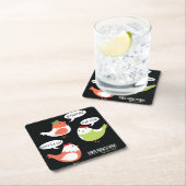 DRIE FRENCH HENS FUNNY CHRISTMAS ONDERZETTER (Insitu)