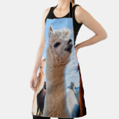 Drie Funny Alpacas Schort (Insitu)