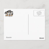 Drie Funny Bernese Mountain Dogs Briefkaart (Achterkant)