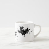 Drie Funny Black Crows Espresso Kop (Rechts)