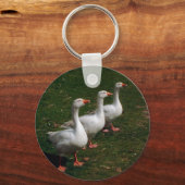 Drie ganzen | Keyring Sleutelhanger (Voorkant)