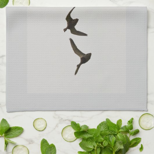 Drie ganzen theedoek (Gevouwen)